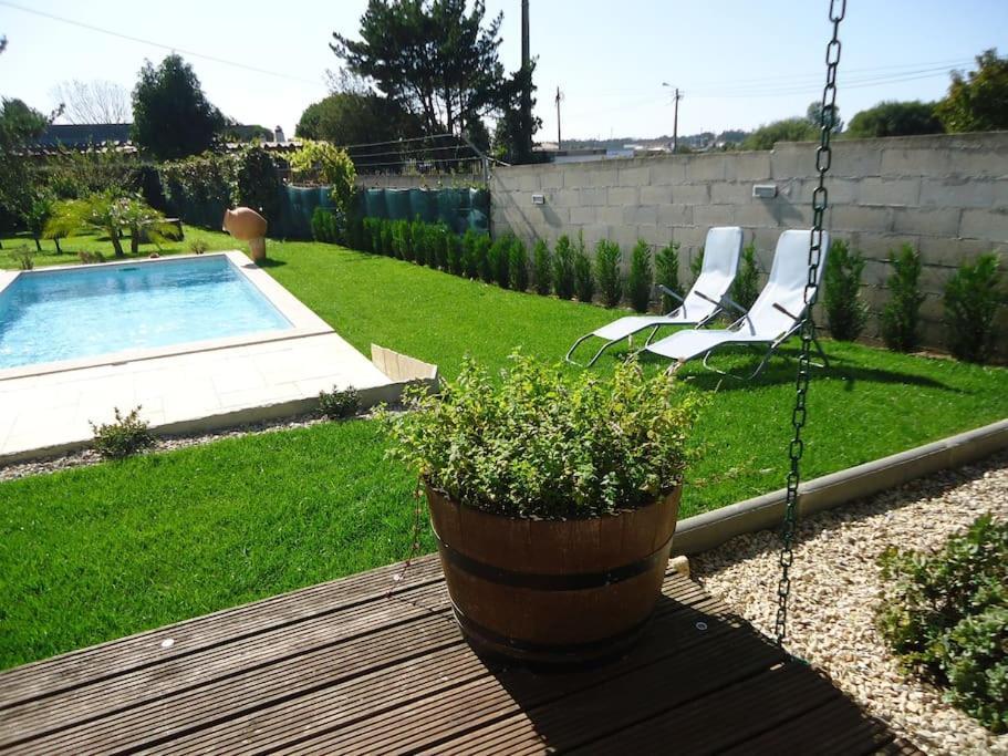 Villa House With Pool Casa Da Faia - Aveiro Avanca Exterior foto